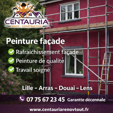 peinture façade 